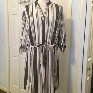 Midi Striped Tunic size 2X plus